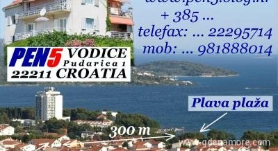 Privatni smjestaj u Vodicama, Privatunterkunft im Ort Vodice, Kroatien